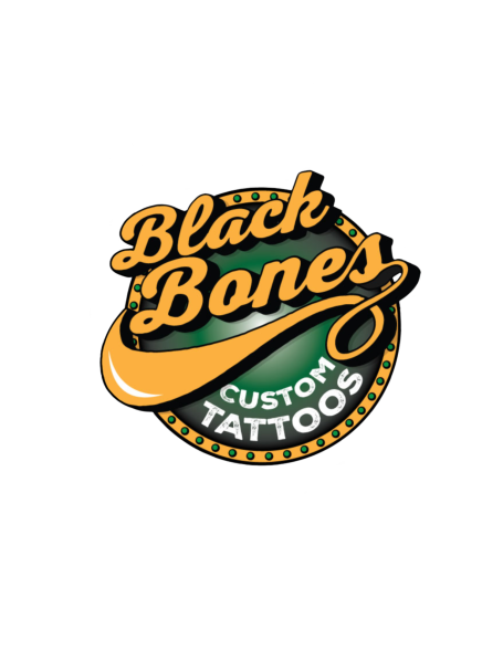 Black Bones Custom Tattoos Logo